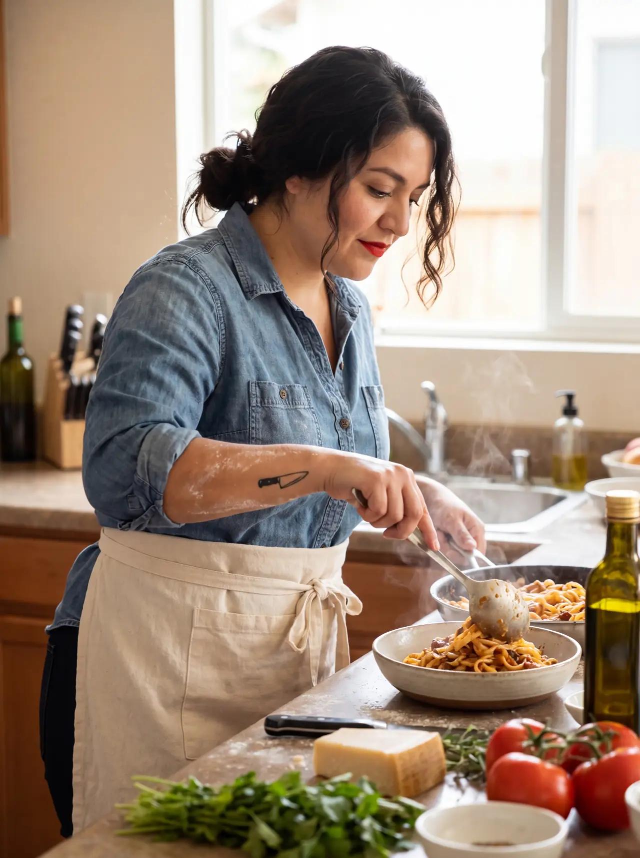 Food & Recipes wearing Home-cook staple