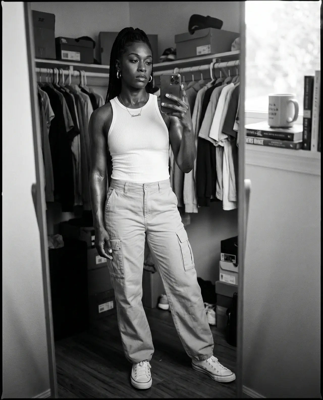 Fitness B&W Editorial grade
