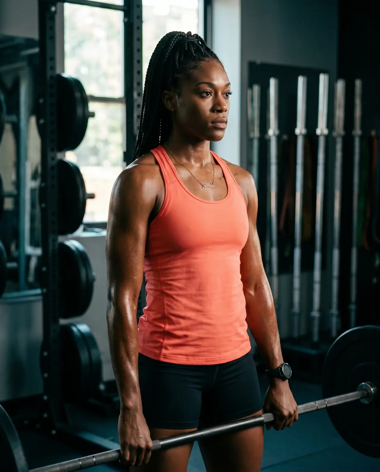 Fitness Moody Cinematic grade