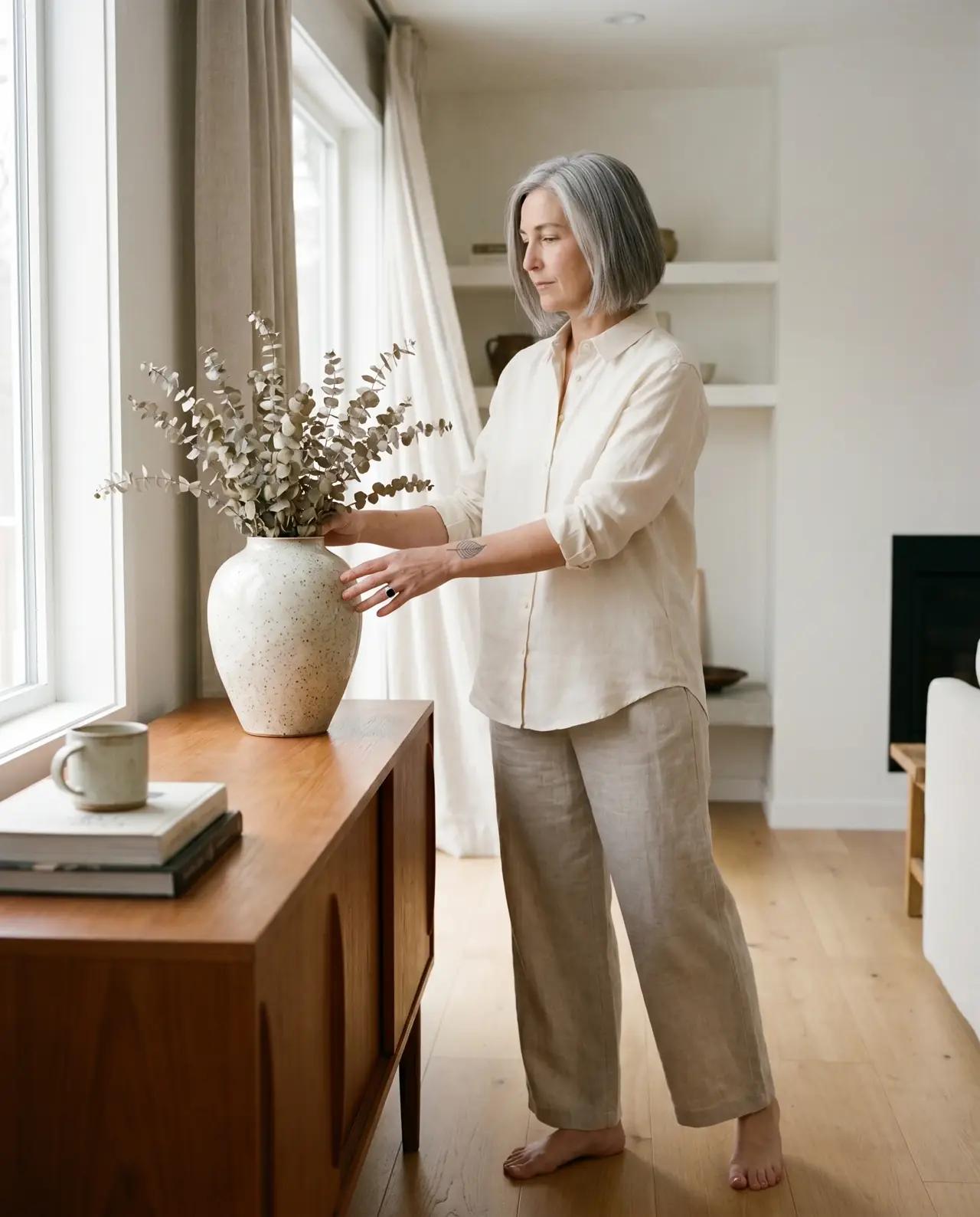 Home & Interior Design AI influencer sponsored post featuring Hearthline